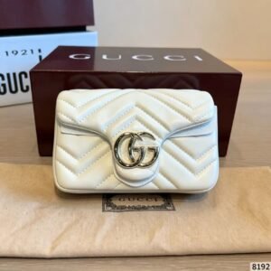 Gucci GG Chevron Mini Flap Bag — Colour Collection — view 1 Gucci GG Chevron Mini Flap Bag — Colour Collection — view 1