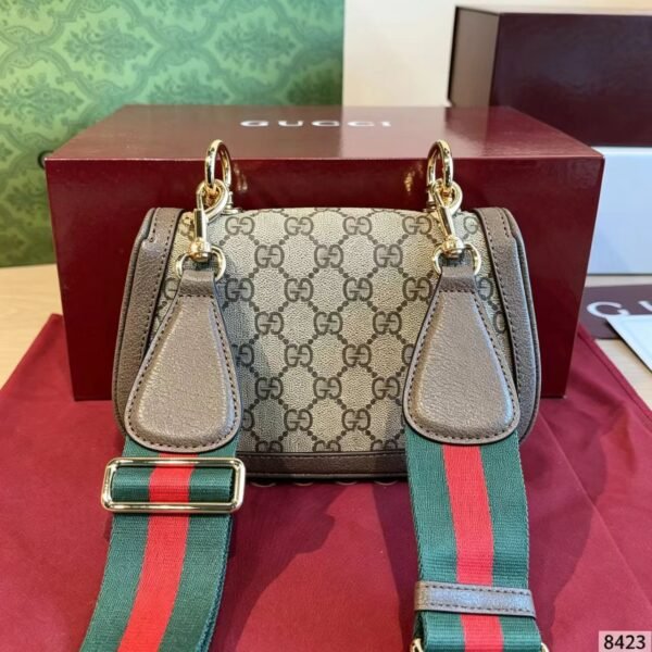 Gucci GG Interlocking Mini Flap Bag — view 7 Gucci GG Interlocking Mini Flap Bag — view 7