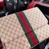 Gucci GG Stripe Flap Messenger Bag — view 5 Gucci GG Stripe Flap Messenger Bag — view 5