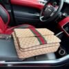 Gucci GG Stripe Flap Messenger Bag — view 7 Gucci GG Stripe Flap Messenger Bag — view 7