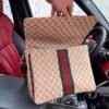 Gucci GG Stripe Flap Messenger Bag — view 8 Gucci GG Stripe Flap Messenger Bag — view 8
