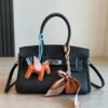 Hermès Black Structured Shoulder Handbag — view 1 Hermès Black Structured Shoulder Handbag — view 1