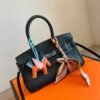 Hermès Black Structured Shoulder Handbag — view 4 Hermès Black Structured Shoulder Handbag — view 4