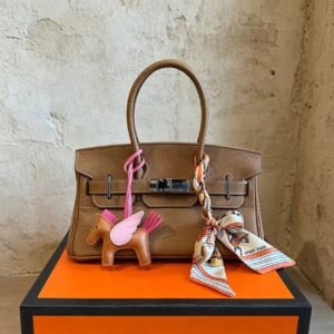 Hermès Structured Shoulder Handbag — Colour Collection — view 1 Hermès Structured Shoulder Handbag — Colour Collection — view 1