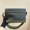 Louis Vuitton Monogram Messenger Bag — Olive Trim — view 5