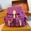 Louis Vuitton Pink Monogram Backpack — view 4