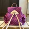Louis Vuitton Pink Monogram Backpack — view 5