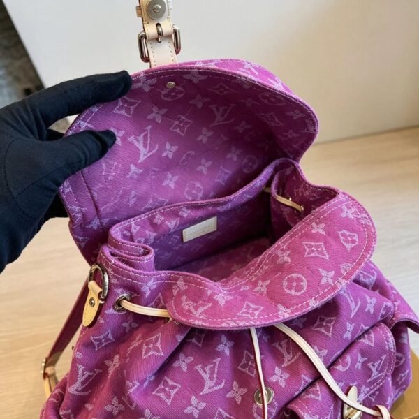 Louis Vuitton Pink Monogram Backpack — view 6