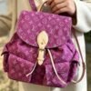 Louis Vuitton Pink Monogram Backpack — view 7