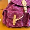 Louis Vuitton Pink Monogram Backpack — view 9