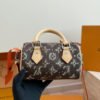 Louis Vuitton Brown Monogram Mini Handbag — 16 cm — view 7