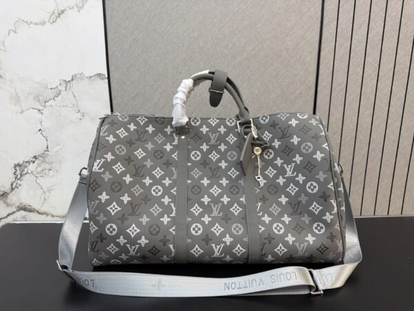Louis Vuitton Grey Monogram Travel Bag — 50 cm — view 1