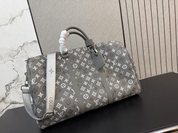 Louis Vuitton Grey Monogram Travel Bag — 50 cm — view 4