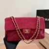 CHANEL Maxi Textured Leather Flap Bag — view 2