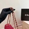 CHANEL Maxi Textured Leather Flap Bag — view 6