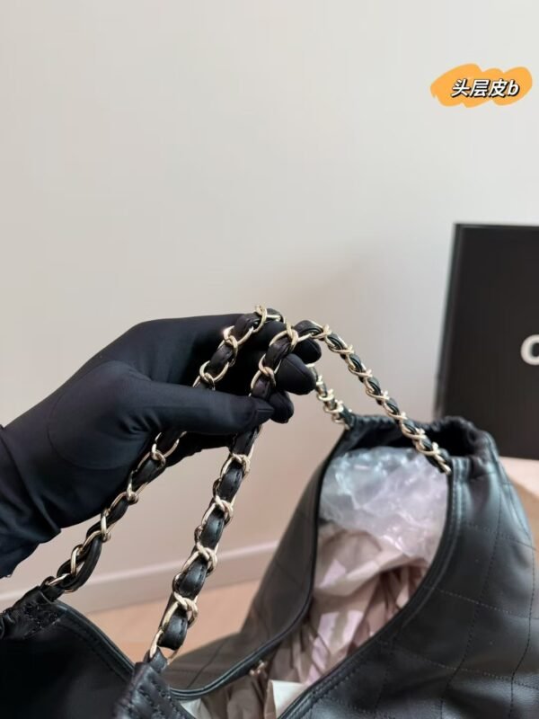 CHANEL Large Quilted Shopping Bag — view 6