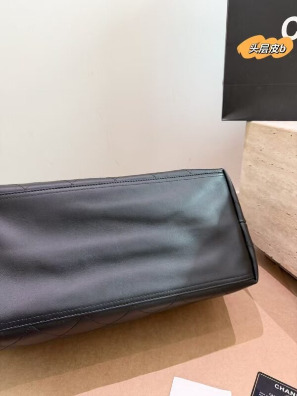 CHANEL Large Quilted Shopping Bag — view 7
