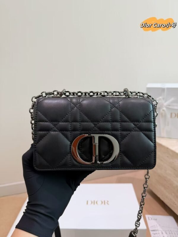 Dior Small Quilted CD Flap Bag — view 2