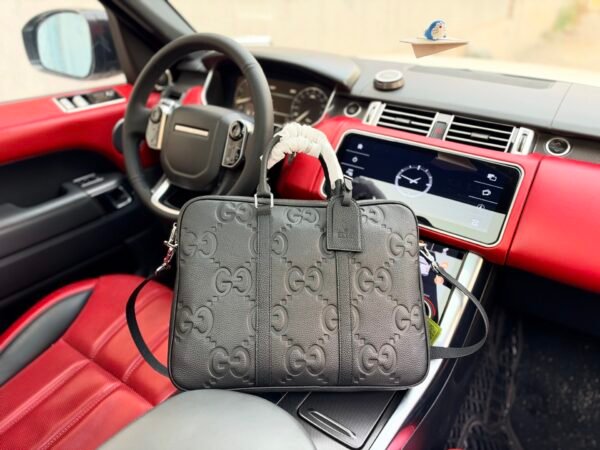 Gucci GG Embossed Top-Handle Bag — view 2