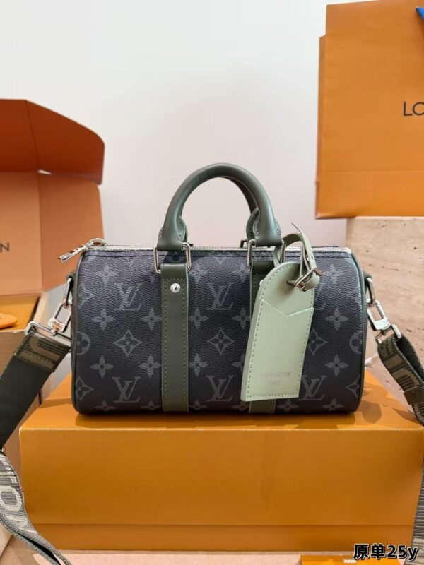 Louis Vuitton Keepall Grey Monogram Handbag — view 1